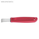  Нож Tramontina 25623/170 Utilita для очитски цедры красный в Симферополе