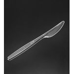  Нож одноразовый D.R.V. Tambien прозрачный 18см 100шт в Симферополе