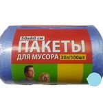  Пакет УТОС Крымпласт для мусора 35л 100шт в Симферополе