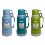  Термос Kamille 2023, пластиковый, со стеклянной колбой 1000 мл. в Симферополе