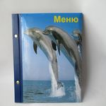  Папка меню Shen Морская-дельфин в Симферополе