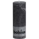  Свеча-столбик Bolsius 68000331 190/68 Рустик, антрацит в Симферополе
