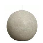  Свеча-шар Bolsius 68090324 80мм Рустик, каменный беж в Симферополе