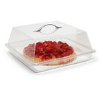  Поднос Бора 363 поликарбонат с крышкой, 330x330x135H/mm в Симферополе