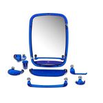  Набор для ванной Зеркало Berossi Вива Classik, НВ10210001, синий полупрозрачный, 430x58 мм в Симферополе