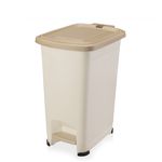  Мусорник Elfplast, Эльф Слим 557, с педалью, слоновая кость, 10 л в Симферополе