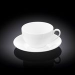  Чашка с блюдцем Wilmax Вилмакс 993000/АВ, чайная, 250 мл, ТУ в Симферополе