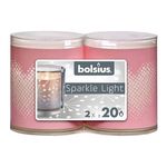  Свеча в пластиковом cтакане Bolsius 22396740 Сердце 64/52 - 2 шт. в Симферополе