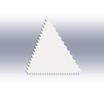  Шпатель кондитерский 1024 треугольный пластиковый в Симферополе