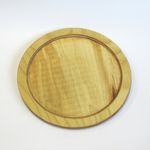  Доска деревянная под сковороду с выборкой, d23 см, 18.5 см в Симферополе