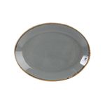  Тарелка Porland Seasons Dark Grey 112124 овальная 24 см в Симферополе