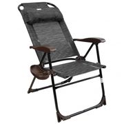  Кресло-шезлонг Ника КШ2/5 с подстакаником Венге в Симферополе