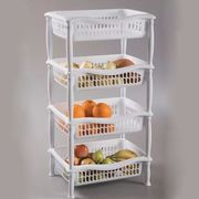  Полка овощная Дунья 4-х 04204, БЕЛЫЙ в Симферополе