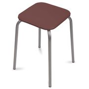  Табурет Ника Эконом на 4х оп. сид ДСП ТЭ3 коричневый в Симферополе