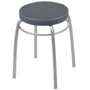  Табурет Ника Фабрик 1 на 4-х оп мяг сид ТФ01/ТС темно серый в Симферополе