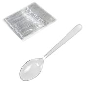  Одноразовые ложки чайные прозрачные (100шт) в Симферополе