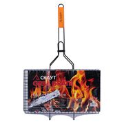  Решетка Скаут 0714 44,5x26x2,5см с антипригарнаяиг. покрытие деревянная руч. в Симферополе