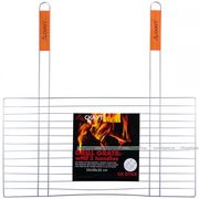  Решетка Скаут 0742 58х30см из нержавеющей стали с 2-мя деревянная ручками в Симферополе