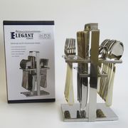  Набор столовых приборов Элегант 24 предмета на стойке  DA016 в Симферополе