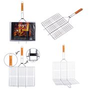  Решетка Скаут 0707 40х30х2 см, хром, деревянная ручка в Симферополе