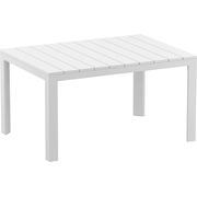  Стол Siesta 762 Атлантик, раздвижной 100х140/210см, белый в Симферополе