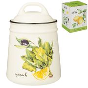  Банка Лефард 189-296 с крышкой 750 мл  11x9x14/15,5 см в Симферополе