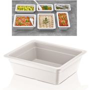  Гастроемкость Кульсан 11200.CW Меламин GN. 1/2 26,5х32,5см - h:100 мм, белая в Симферополе