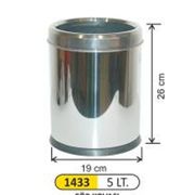  Ведро Смет1433 для мусора 5 л из нержавеющей стали D19 Н 26 см в Симферополе