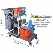  Тележка Смет 7359 для уборки Учтем в Симферополе