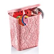  Ведро DDStyle для порошка  Ажурное 6 л 05315; розовое в Симферополе