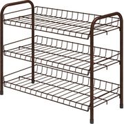  Полка обувная Ника 3-х ярусная 66х28х52 см ЭТ5/А медная в Симферополе