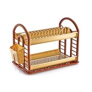  Сушилка для посуды DDStyle Антик Дунья двухъярусная 07202; молочная в Симферополе