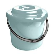  Ведро Profit House Профит 221201814/01, с крышкой, Cuba, светло-голубое, 9 л в Симферополе