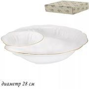  Менажница Lenardi 226-108, Мария Gold, фарфоровая, 28 см, ПУ в Симферополе