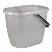  Ведро Profit House Профит 221218935/03, Etna, прямоугольное, серое, 13 л в Симферополе