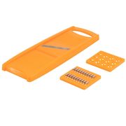  Овощерезка МИРНУРИ 1031-2/ЛБ-137, Либра Пласт, набор из 3-х ножей, оранжевая в Симферополе