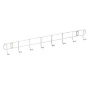  Вешалка МИРНУРИ 1179-8, хромированная, тонкая, на 8-мь крючков в Симферополе