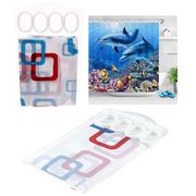  Штора для ванной МИРНУРИ 1826, Оумейя, 180х180 см в Симферополе