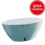  Горшок Santino Калипсо 3.3 л нефрит-белый в Симферополе