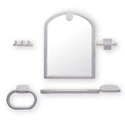  Набор для ванной Senyayla 6060, с зеркалом, белый в Симферополе