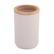  Стакан для зубных щёток Альтернатива Бамбук М8053 бежевый в Симферополе