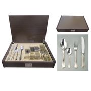  Набор столовых приборов Pinti (деревянная упак) СиРио Золото, 24пр. в Симферополе