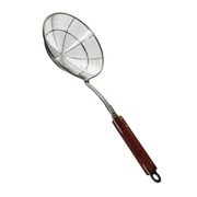  Шумовка сетка МИРНУРИ 346-1, с деревянной ручкой, паутина, d18 см в Симферополе