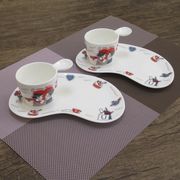  Кофейный набор Kosova STF-06/06206, 4 предметов, фарфоровый, Сердца (Косова) в Симферополе