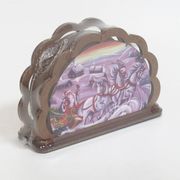  Салфетница Аванти Б-37 деревянная "Счастье, радости, удачи&quot; в Симферополе