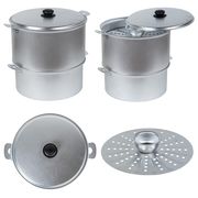  Мантоварка Калитва 18104\1445, Манты-казан, Диски, алюминиевый, 4-х ярусный, d33.5 см, 10 л в Симферополе