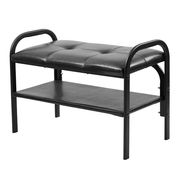  Полка обувная Ника ЭТЛ6/Ч Люкс черная 70х33х50.5 см в Симферополе