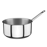  Ковш Ozti 28x12 с ручкой зеркальный индукционное дно 7,5л. в Симферополе