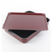  Противень Калитва 60632524, с полихромированным покрытием, с крышкой, 19х25 см в Симферополе