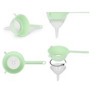  Сито Альтернатива М8318, с воронкой, зеленое, 13 см в Симферополе